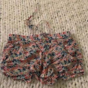 Floral flow shorts
